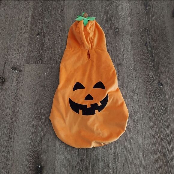 Moonlight Manor Pet Dog Pumpkin Jack o Lantern Halloween Costume Large - Picture 1 of 5